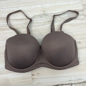 Wacoal Convertible Brown Strapless Bra Underwire Padded